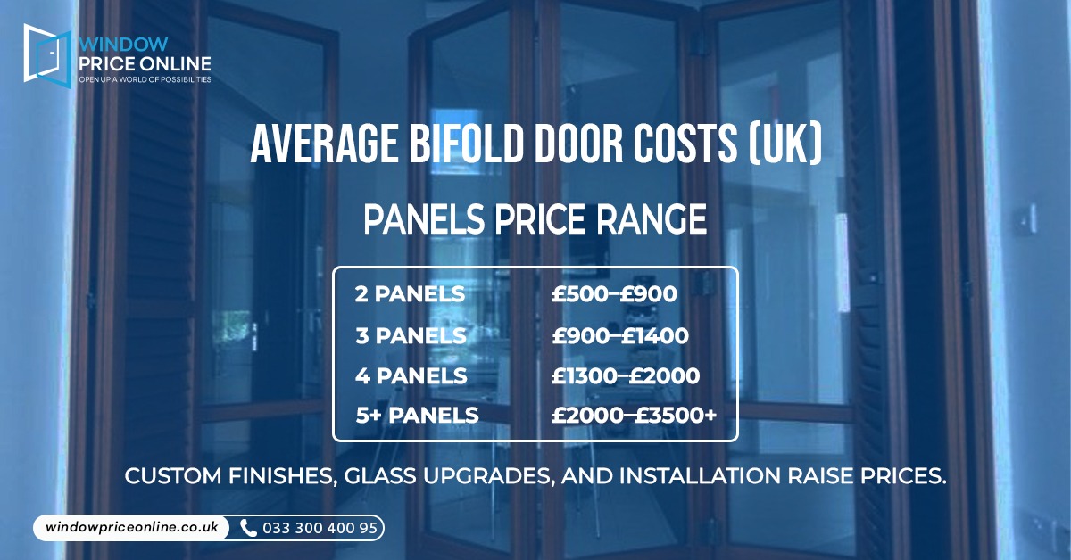 average bifold doors cost average bifold doors cost