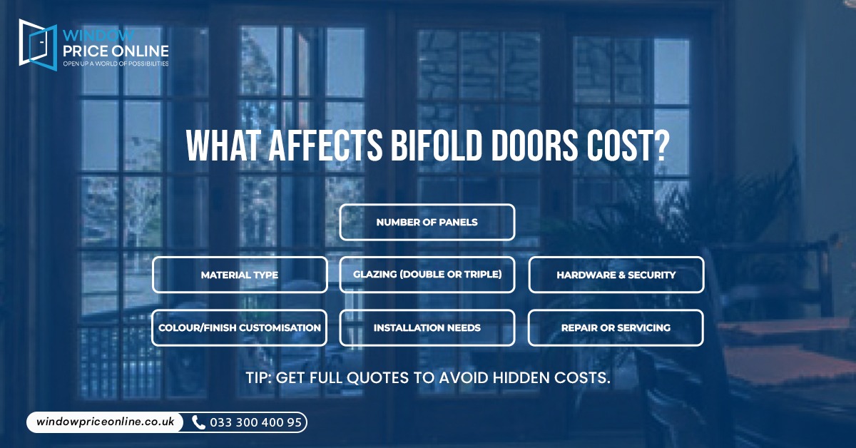 what affects bifold doors cost what affects bifold doors cost