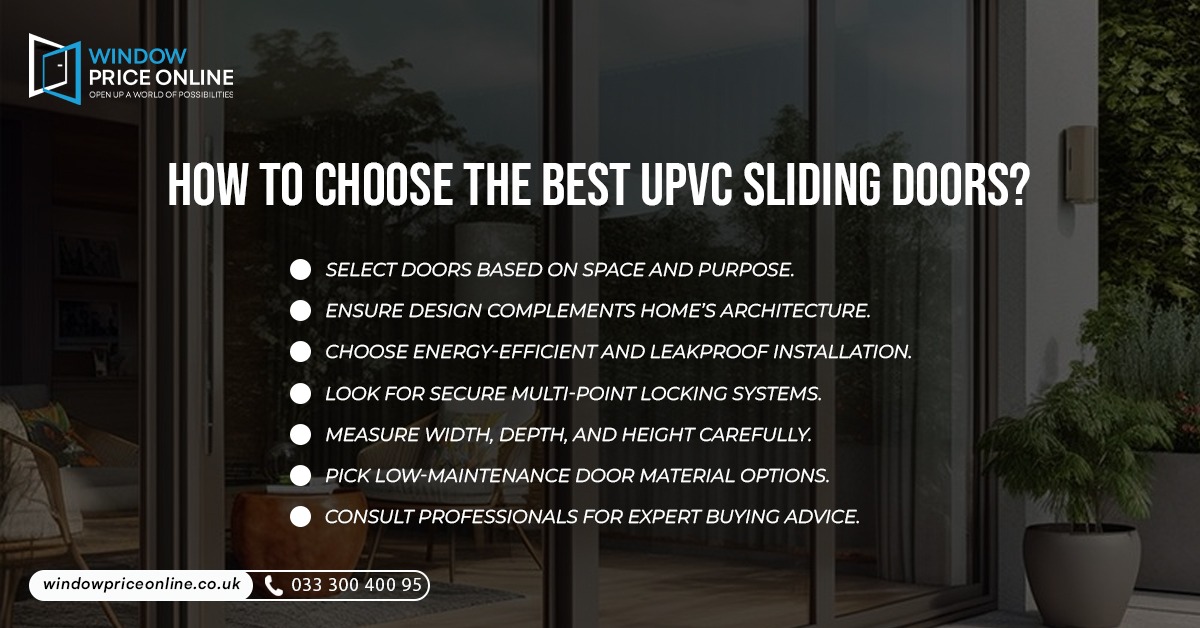 How To Choose The Best UPVC Sliding Doors How To Choose The Best UPVC Sliding Doors
