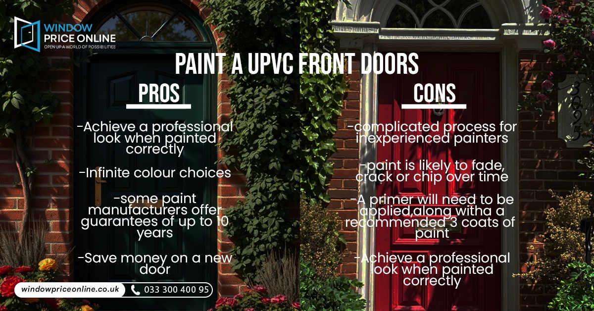 Paint a uPVC Front Door Paint a uPVC Front Door