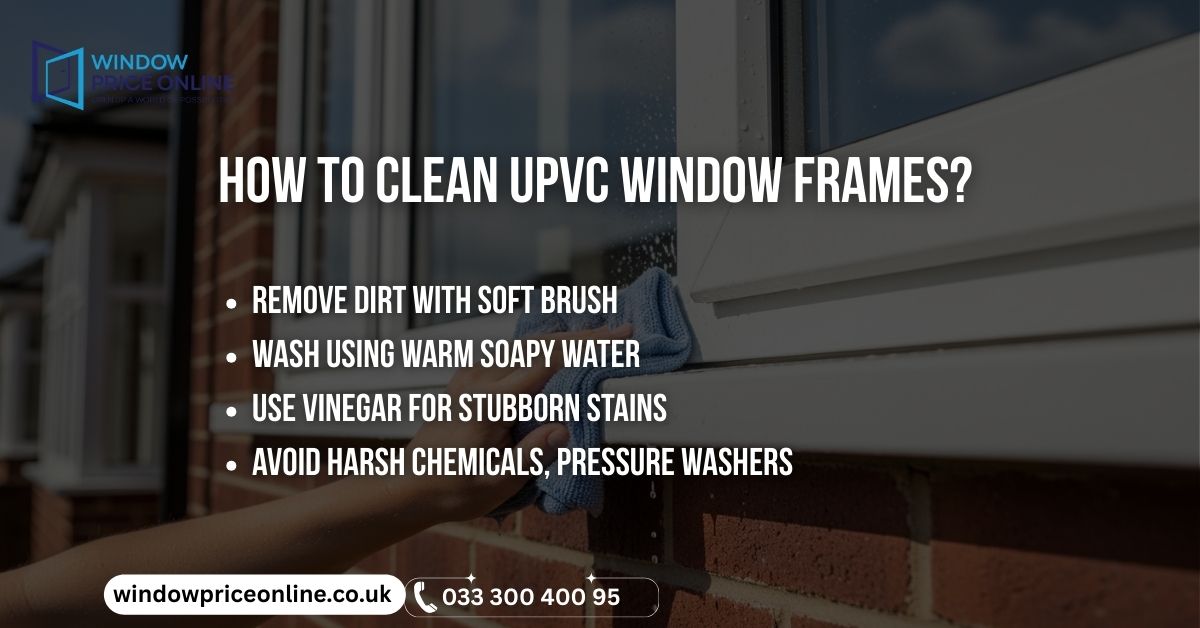 how to clean upvc window frames how to clean upvc window frames