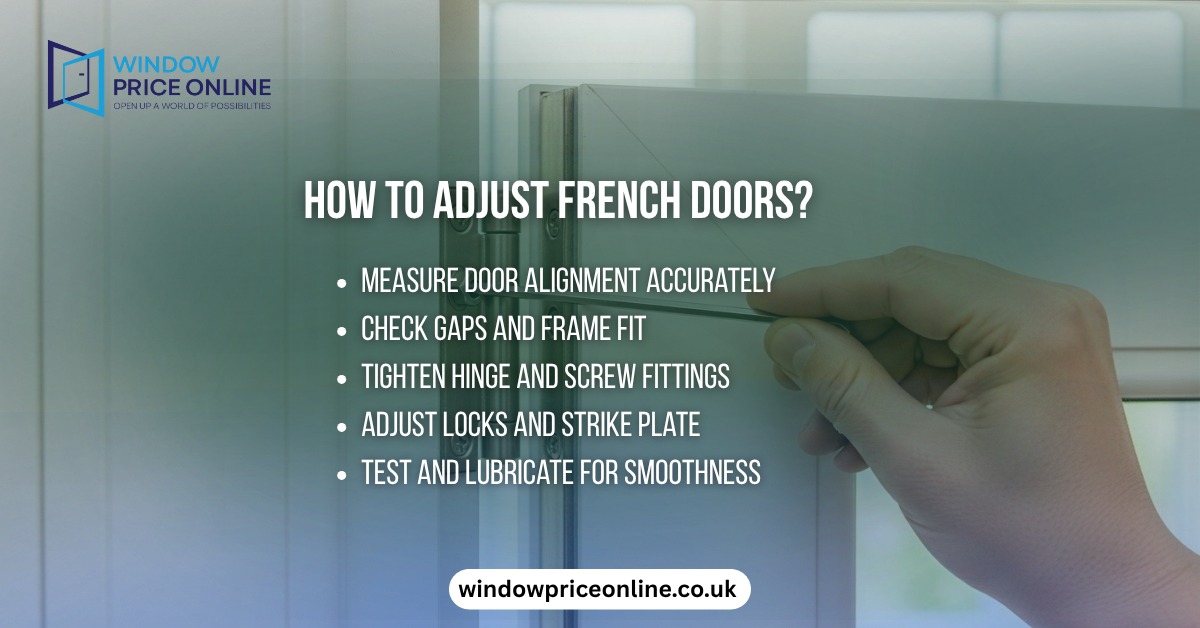 How To Adjust French Doors