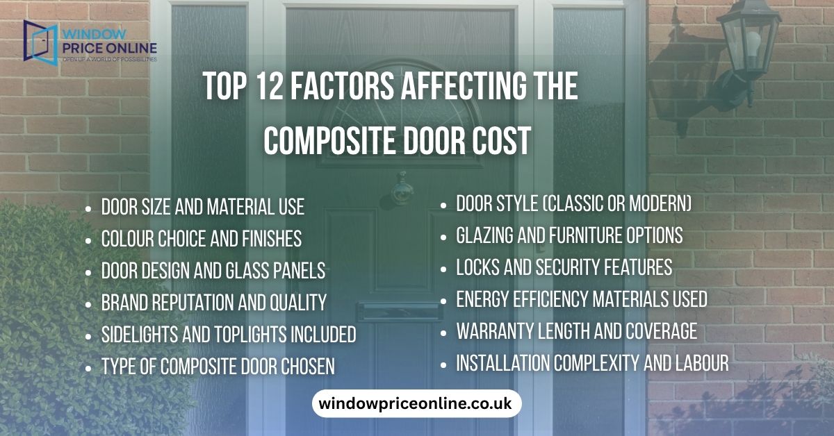 Top 12 Factors Affecting The Composite Door Cost