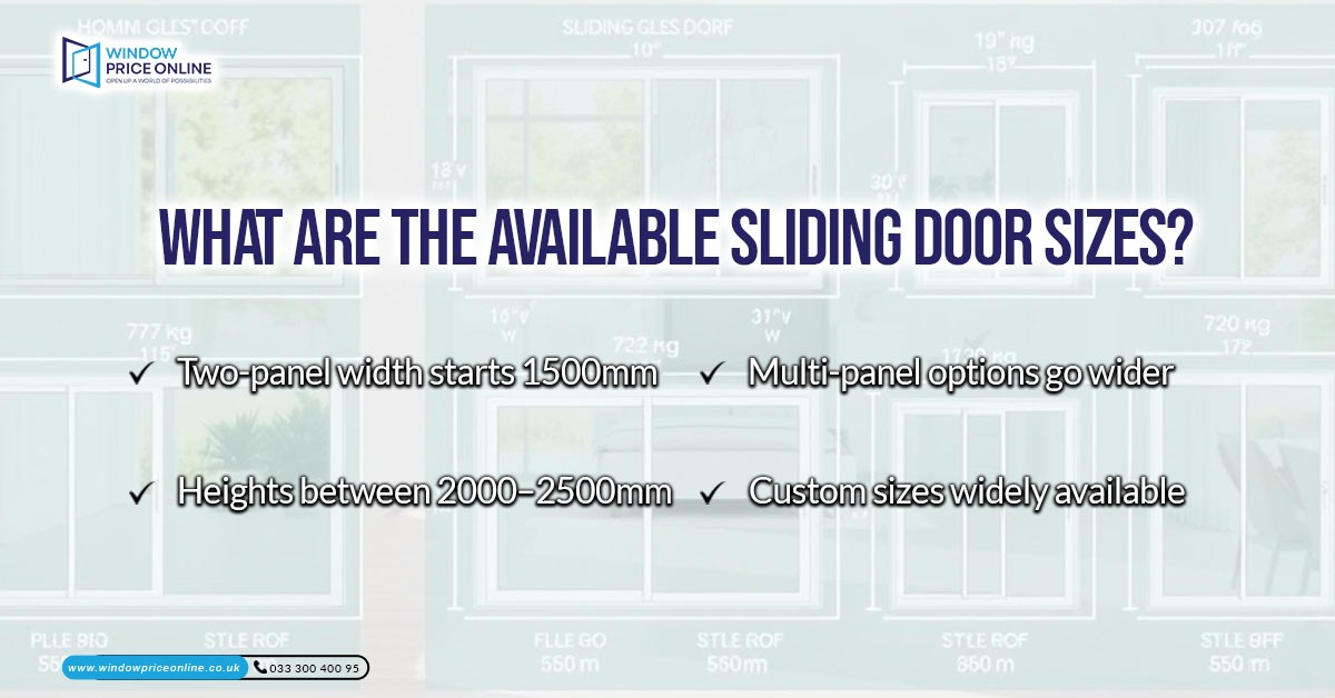 Sliding Door Sizes