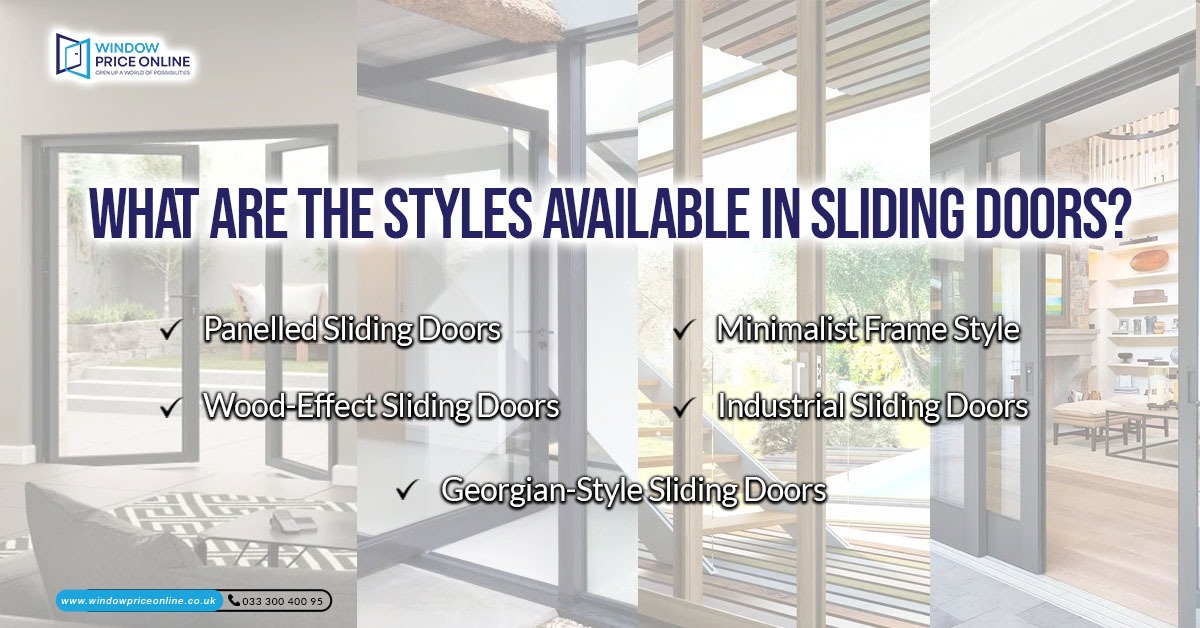 Styles Available In Sliding Doors