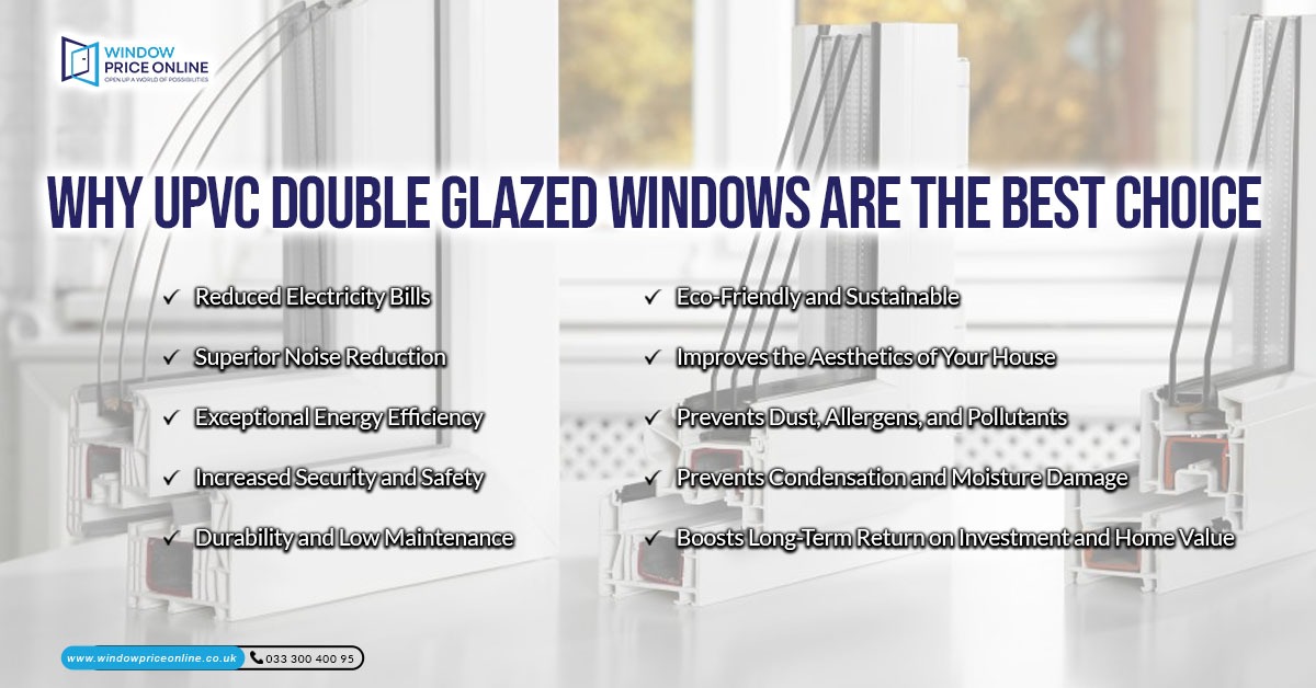 Why UPVC Double Glazed Windows Are the Best Choice