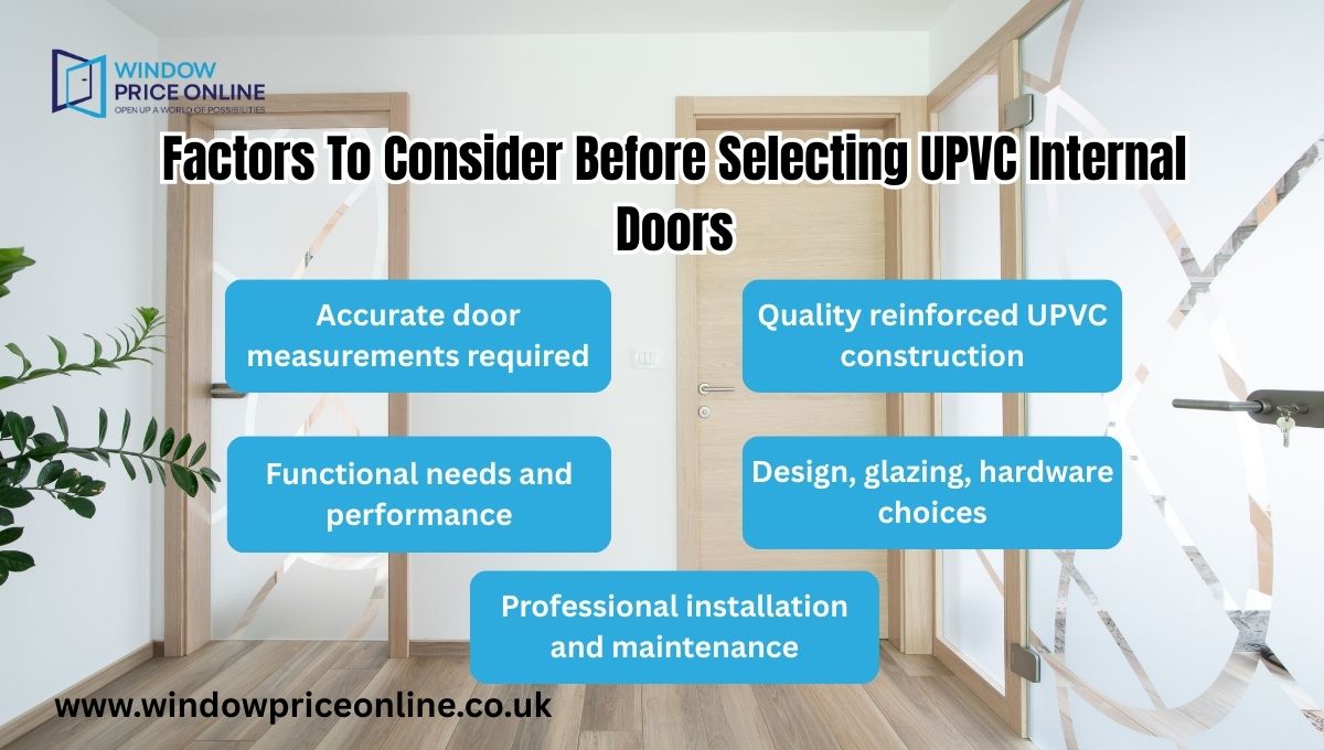 Factors To Consider Before Selecting UPVC Internal Doors