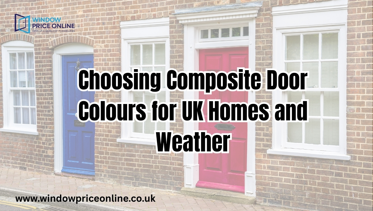 Choosing Composite Door Colours for UK Homes and Weather