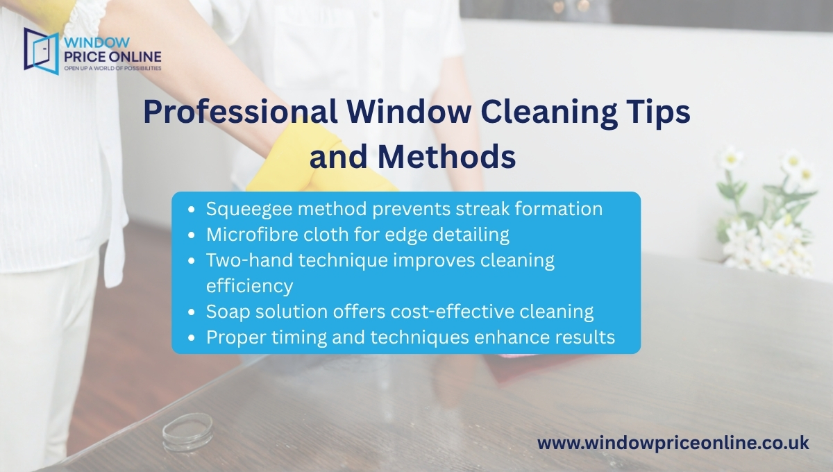 Professional Window Cleaning Tips and Methods