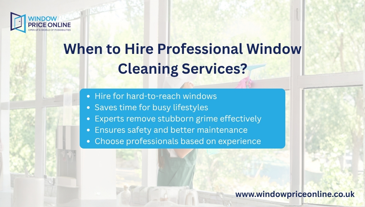 When to Hire Professional Window Cleaning Services