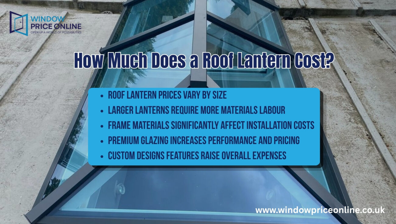 How Much Does a Roof Lantern Cost