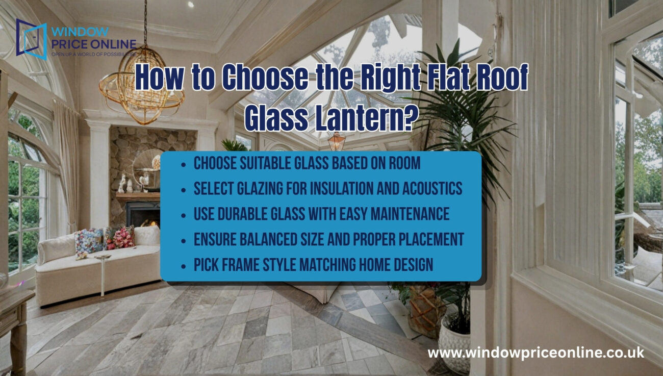 How to Choose the Right Flat Roof Glass Lantern