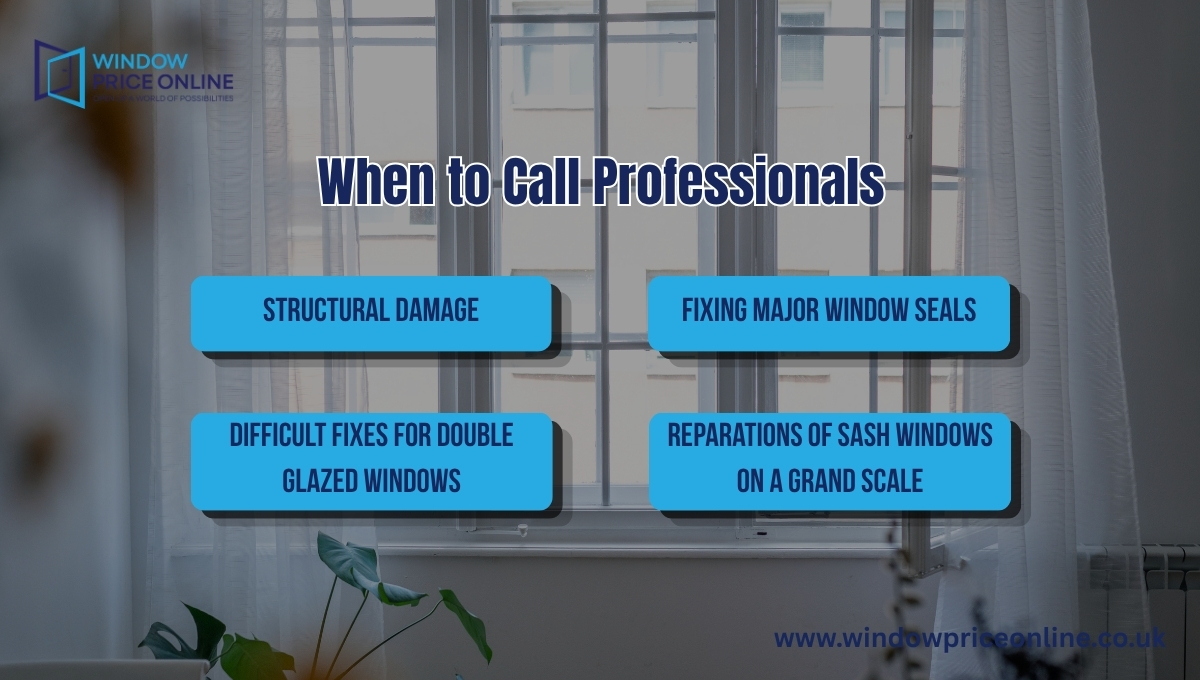 When to Call Professionals