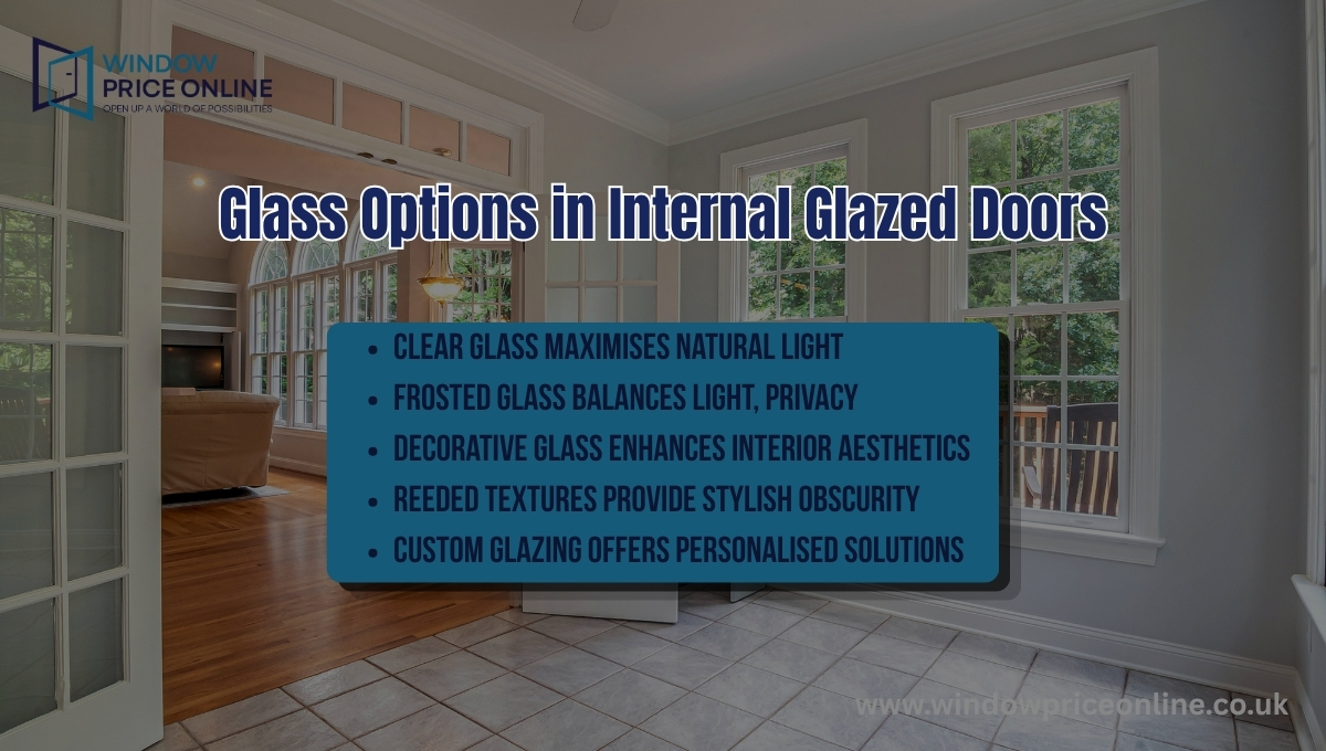Glass Options in Internal Glazed Doors Glass Options in Internal Glazed Doors