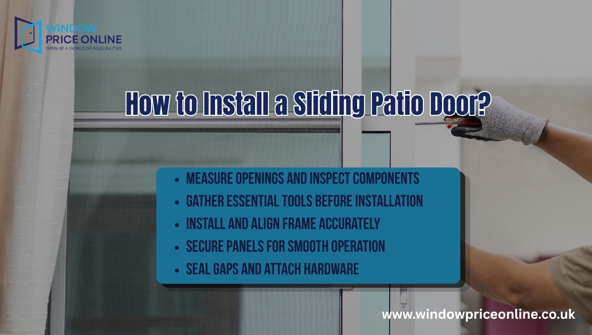 How to Install a Sliding Patio Door?
