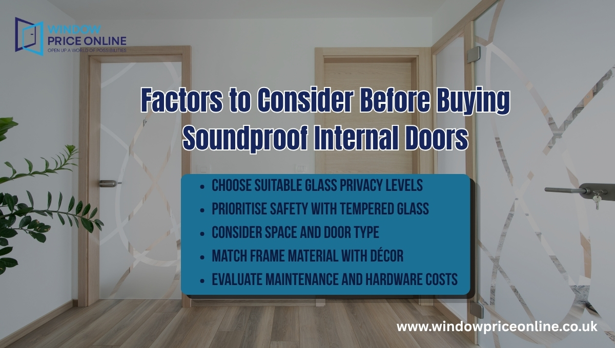 Factors to Consider Before Buying Soundproof Internal Doors Factors to Consider Before Buying Soundproof Internal Doors