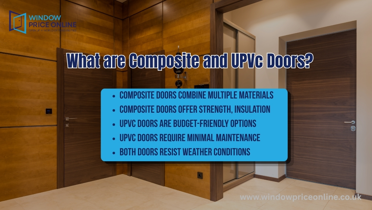 What are Composite and UPVc Doors?