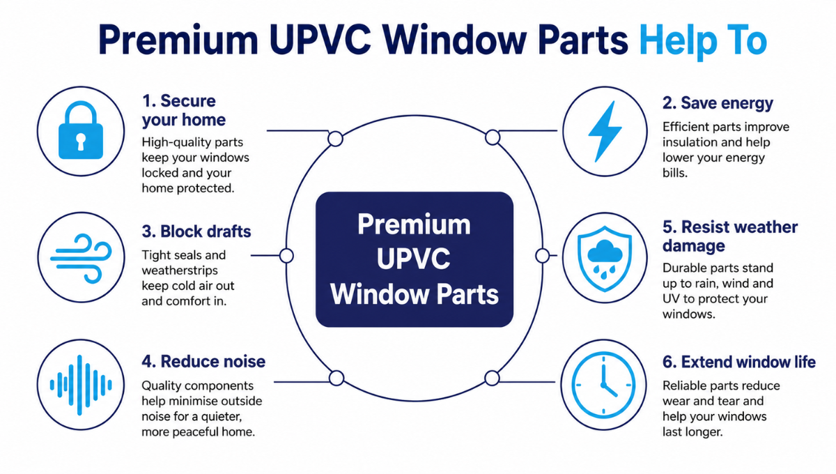 Premium UPVC Window Parts Help To
