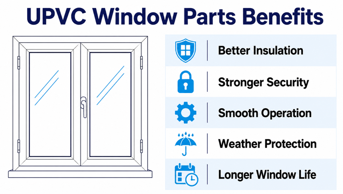 UPVC Window Parts Benefits