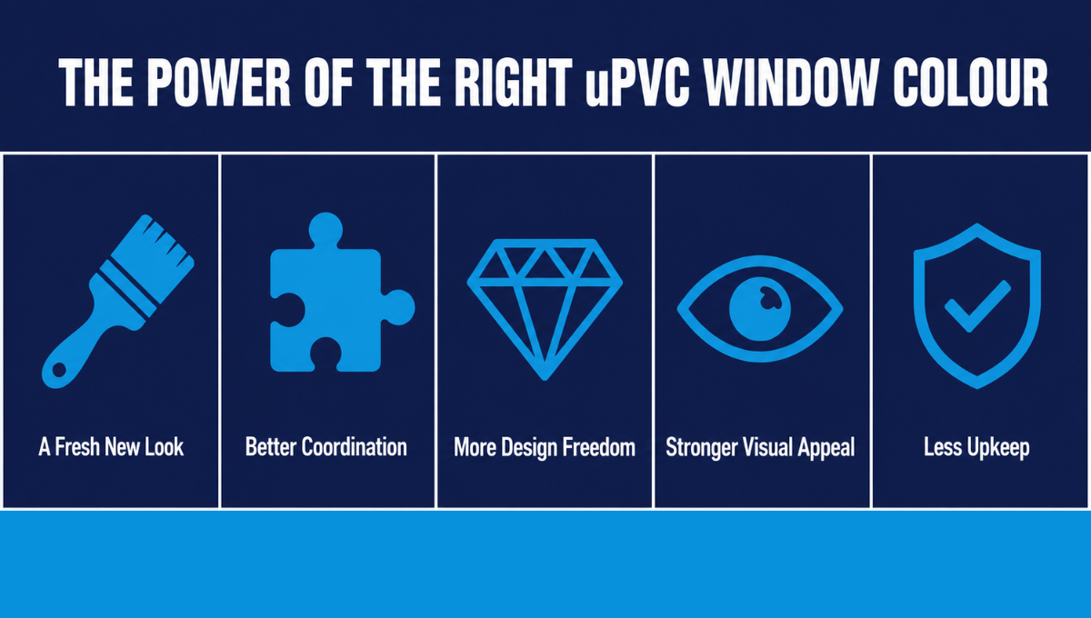 THE POWER OF THE RIGHT uPVC WINDOW COLOUR THE POWER OF THE RIGHT uPVC WINDOW COLOUR