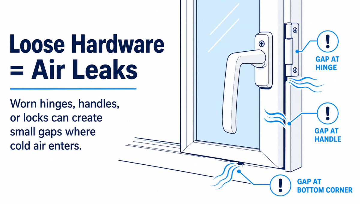 Loose Hinges or Handles
