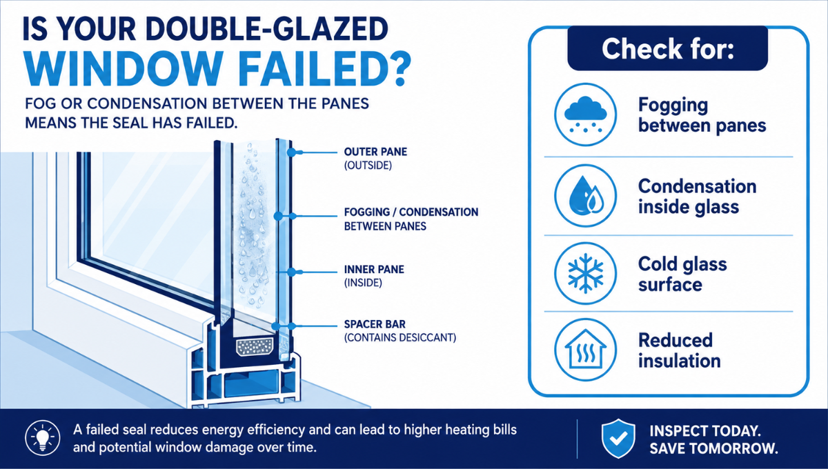 Failed Double Glazing
