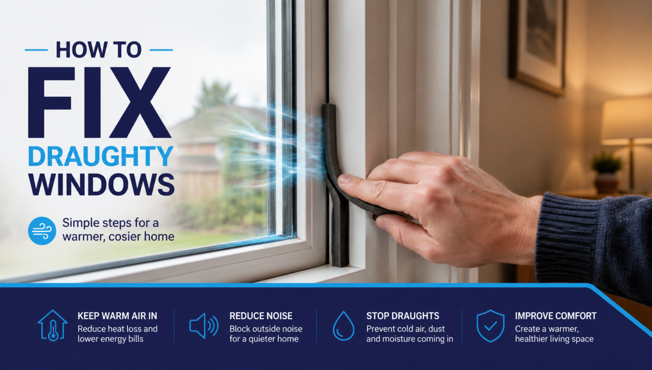 How to Fix Draughty Windows: Causes and Solutions