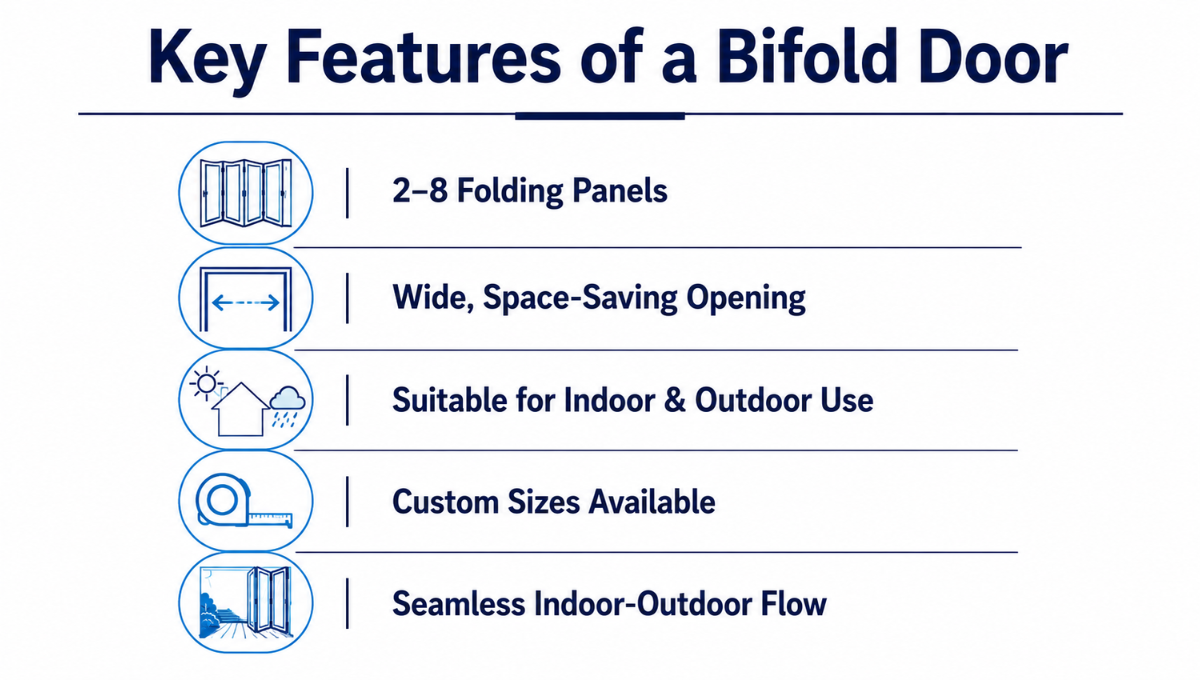 Key Features of Bifold Door Key Features of Bifold Door