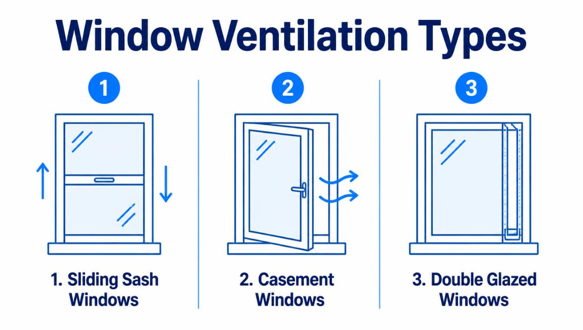 Window Ventilation Types 