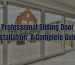 Professional Sliding Door Installation: A Complete Guide